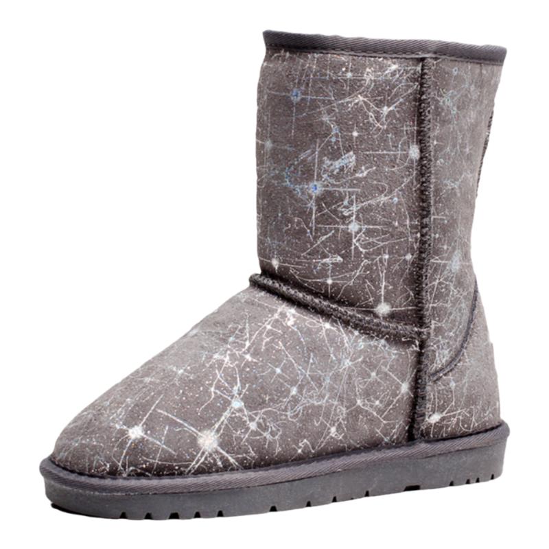 【特价清仓】真皮增高雪地靴中筒