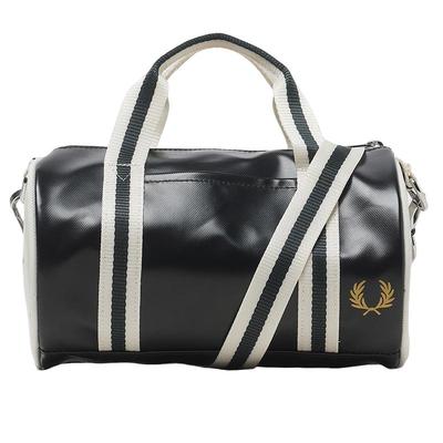 FRED PERRY男士休闲包2025冬季新款软把拉链麦穗印花斜挎包L9256