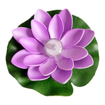 鼎承许愿荷花灯持久发光可换电池