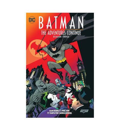 【现货】【DC Comics】蝙蝠侠冒险续篇卷3英文漫画简装进口原版书Batman: The Adventures Continue Season Three Paul Dini  Ala
