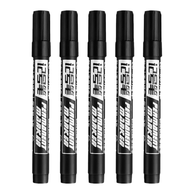 防水不掉色】大头记号笔送收纳箱