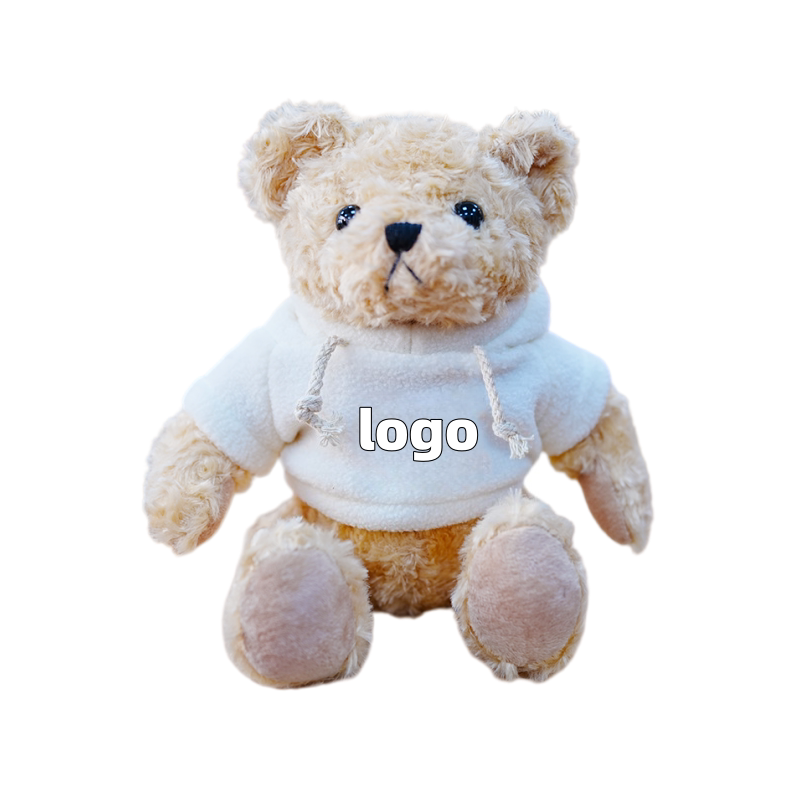 泰迪熊公仔卫衣定制logo玩偶礼品
