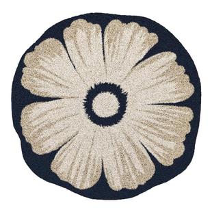 奶油风圆形地毯不规则高级感客厅懒人沙发地垫衣帽间梳妆台椅子垫