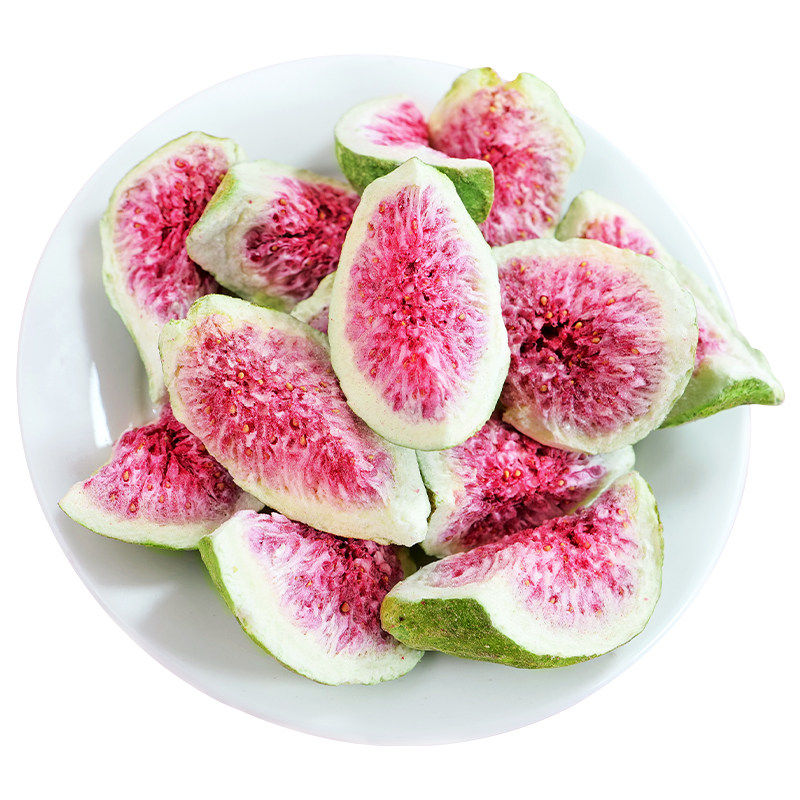 冻干无花果干片脆青皮蛋糕装饰烘焙泡水商用批发零食