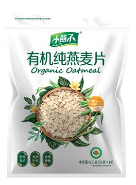 阴山优麦有机燕麦片630g*1袋装