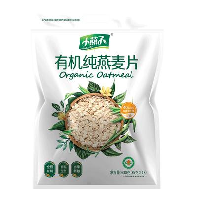 阴山优麦有机燕麦片630g*1袋装