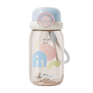 ppsu材质刻度水杯孕妇产妇专用吸管杯女躺着喝双饮口杯子成人水壶