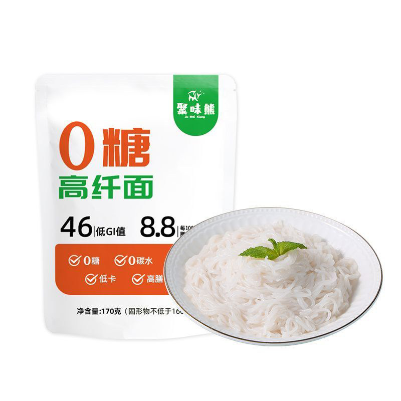 0糖高纤面唐粘人控糖控体食品