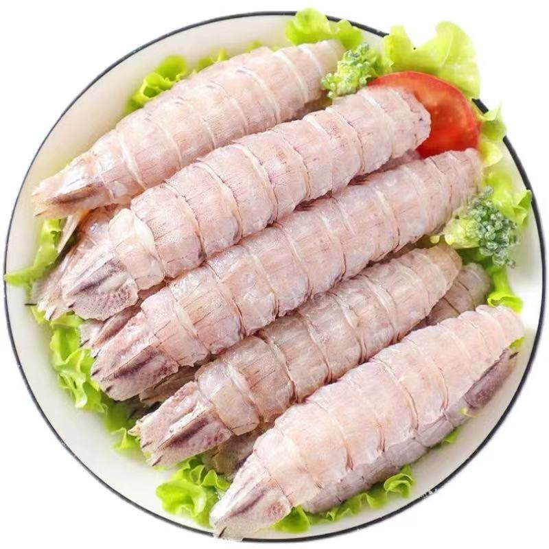 鲜活手剥皮皮虾肉去壳冷冻水产