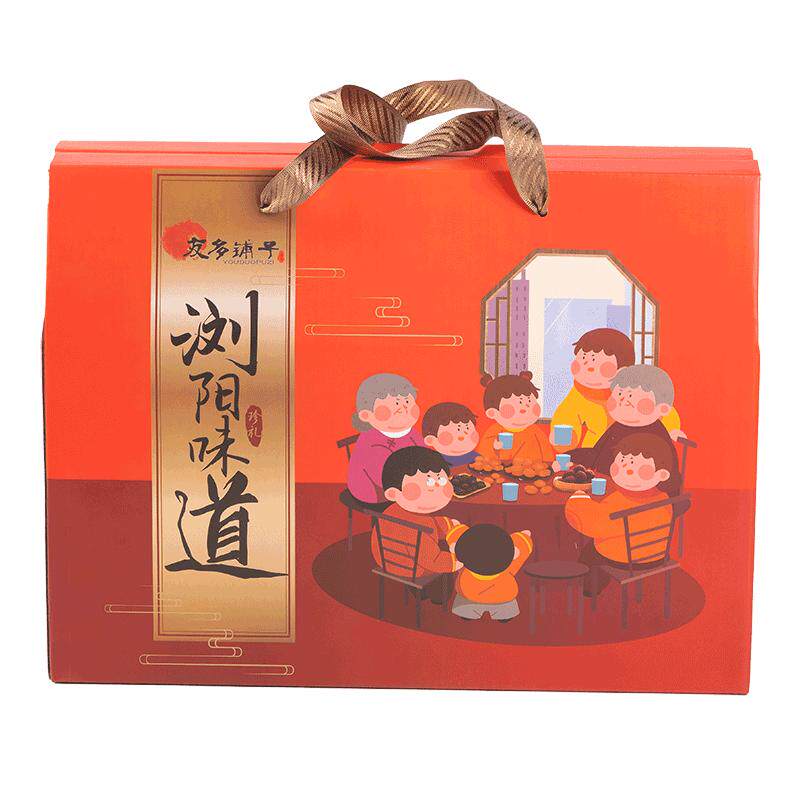 湖南浏阳土特产过年礼盒送朋友