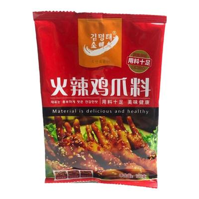 延边火辣鸡爪酱料韩式辣酱