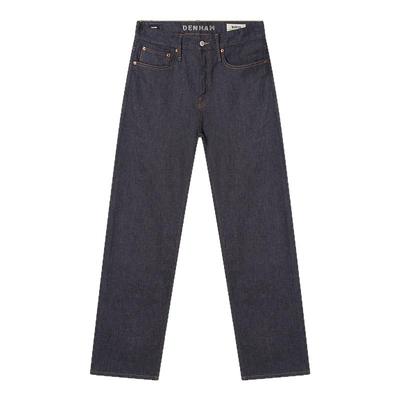 DENHAM2025年秋冬男士休闲宽松直筒中腰羊绒原色剪刀牛仔裤DAGGER