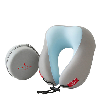 Montagut/梦特娇记忆棉U型枕旅行便携护颈枕飞机坐车高铁U形脖枕