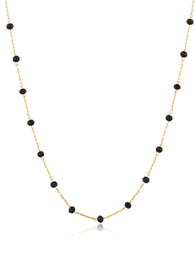 法国进口项链JFB黑玛瑙复古暗黑