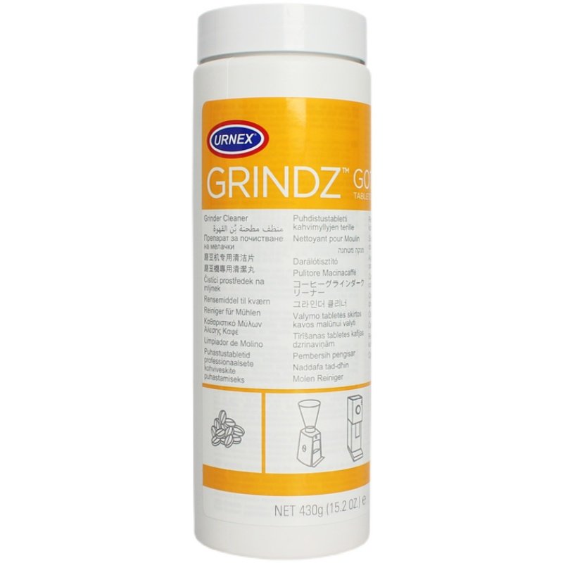 原装美国URNEX Grindz咖啡磨豆机清洁片颗粒清洗药粉磨盘刀盘污垢