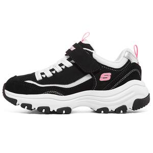 Skechers斯凯奇儿童熊猫鞋男女童春秋老爹鞋蛋糕熊透气休闲运动鞋