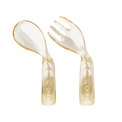 英氏YeeHoOKIDS学吃饭训练叉勺