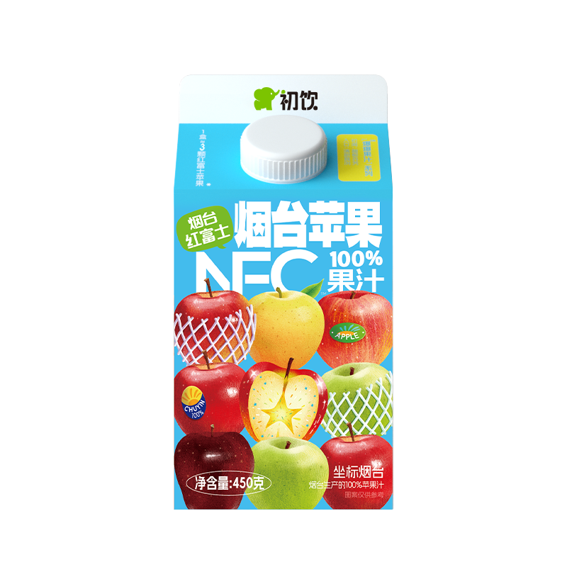 初饮100%屋顶盒NFC果汁
