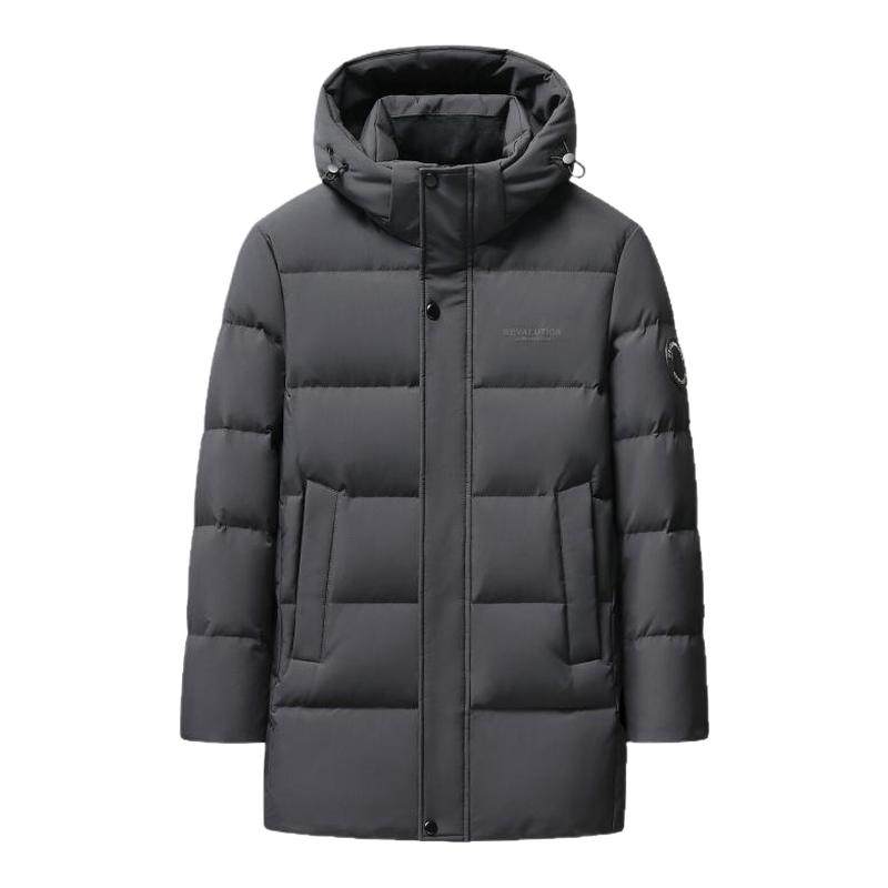 雪中飞中长款加厚羽绒服