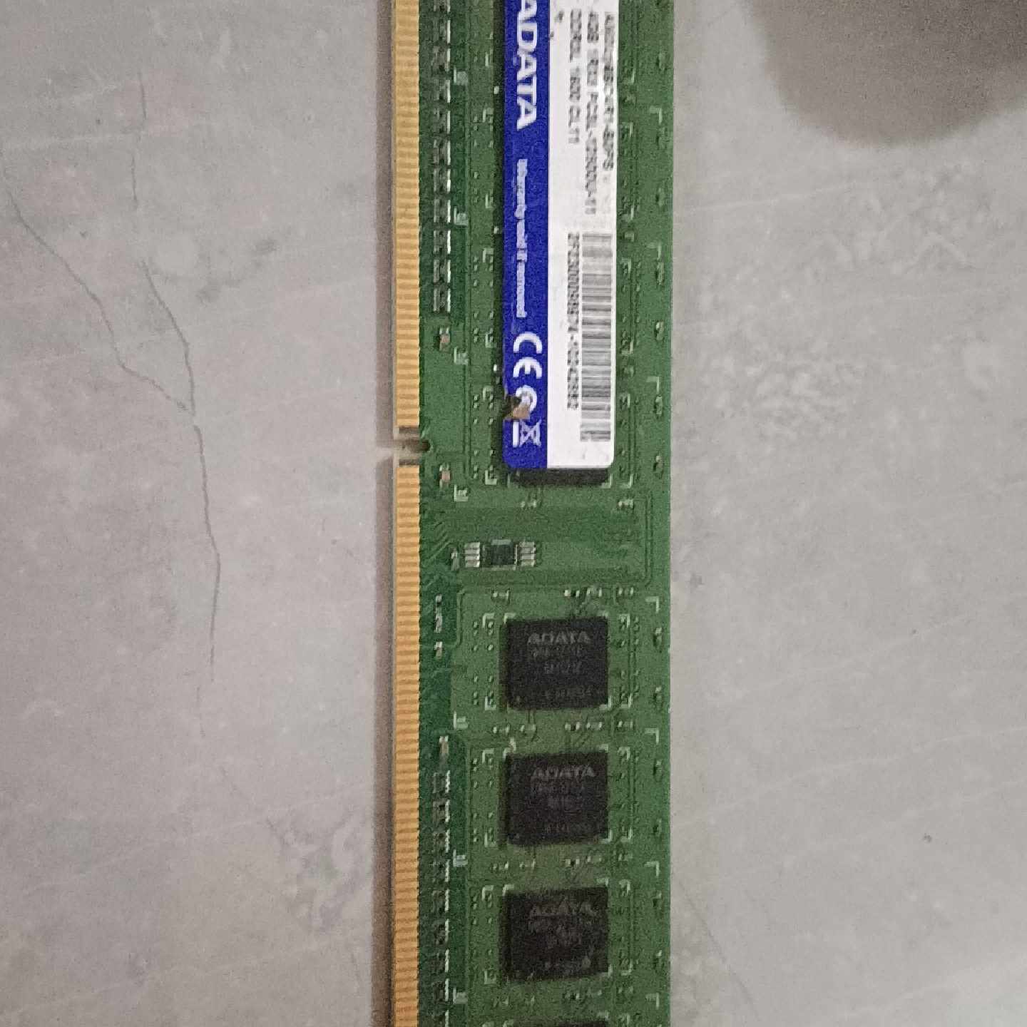 议价威刚ADATA DDR3L 1600 4G内存条，绿色PCB