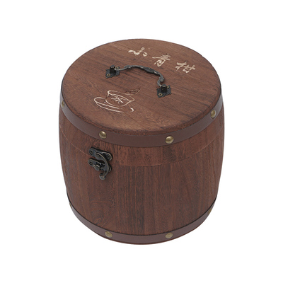 复古小青柑礼品盒便携实木茶叶罐