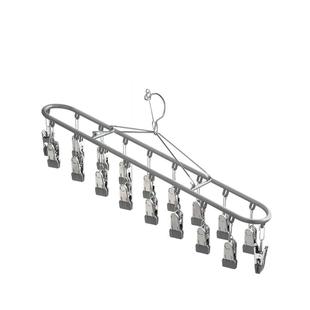 不锈钢袜子晾晒架阳台晒内衣神器家用防风多功能晾内裤专用衣架子