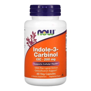 NOW诺奥吲哚-3-甲醇素食胶囊维护细胞健康肝脏健康肠胃活力