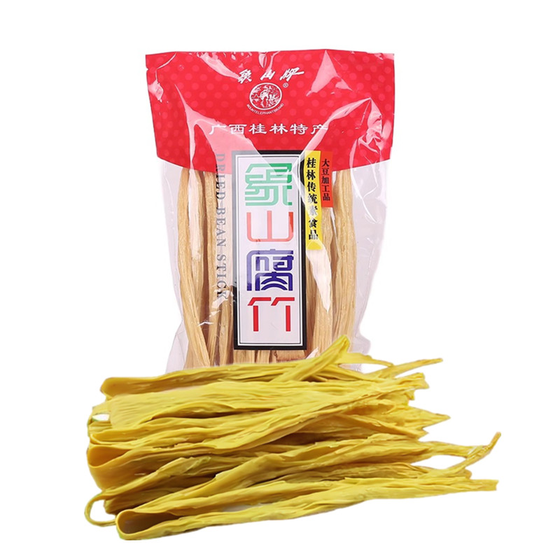 广西桂林王致和花桥象山牌腐竹干货300g/袋装脆豆皮凉拌象山腐竹