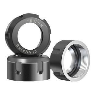 蓝科ER20夹头螺母筒夹雕刻机主轴弹性er25 16夹母高精度ER32包邮