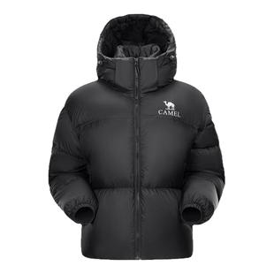 骆驼户外羽绒服女2026冬季今年流行爆款短款休闲百搭面包服男