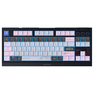Razer雷蛇鸣潮游戏联名达妮娅款电脑无线三模热插拔机械键盘礼物