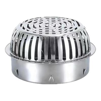 户外天台下水304不锈钢圆形地漏