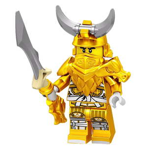 品高PG8073幻影忍者大电影伽玛顿加满都吴大师积木人仔玩具