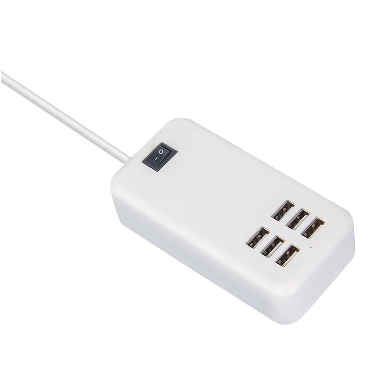 多孔6口USB充电插头ipad平板智能手机通用直充5V3A电源适配器包邮