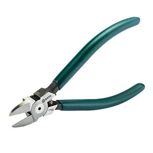世达斜口钳电工专用工具弯刀水口钳弹簧剪线钳偏口剪钳子706416寸