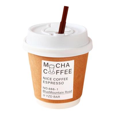 一次性带盖纸杯牛皮纸杯