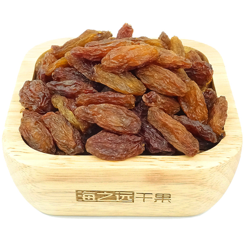 250g海之远无籽红香妃葡萄干大颗粒红提子干非糖渍小零食新疆特产