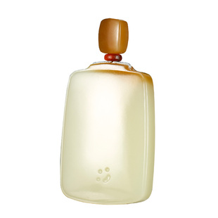 玉友和田玉平安牌吊坠男款玉坠糖青白玉无事牌步步高升玉石挂件