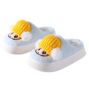 回力亲子棉拖鞋轻便软底防滑保暖室内秋冬拖鞋中大童情侣家居棉鞋