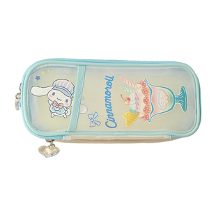 三丽鸥笔袋库洛米文具盒透明多层小学生儿童女孩款美乐蒂卡通可爱