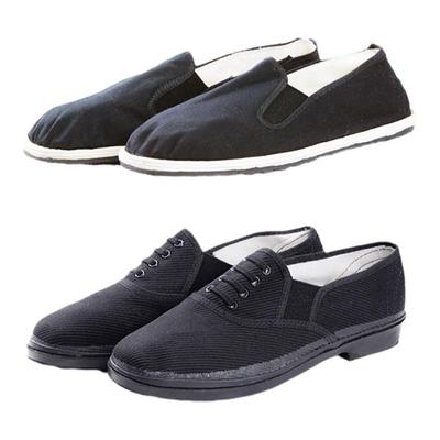 老北京休闲风轮胎底透气单布鞋