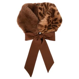 Riotlily/艾特里里金钱豹系列围巾新年礼物豹纹冬季棕色时尚保暖