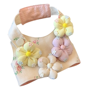 遛猫咪狗狗牵引绳背心式防挣脱小型犬泰迪马尔济斯约克夏宠物胸背