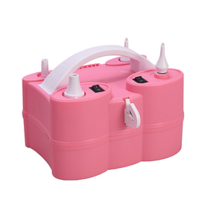 双层气球机长条魔术气球电动充气泵打气筒吹普通气球机自动气球机