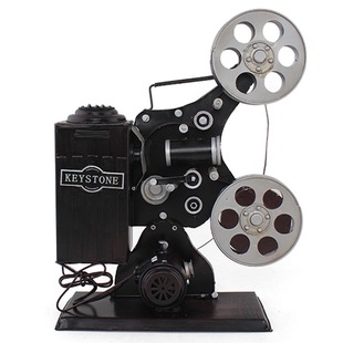 复古老式电影放映机摆件怀旧古董老物件上海民国模型道具软装饰品