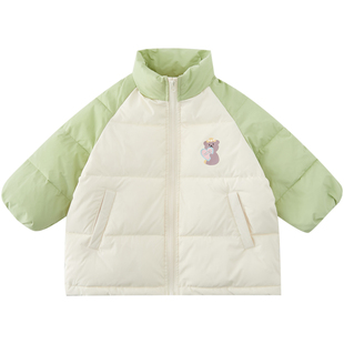 2021冬季新款女童棉服宝宝加厚保暖外套衣服儿童洋气时髦上衣童装