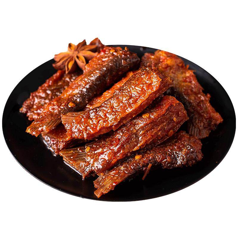 小嘻吖爆辣鱼尾湖南特色网红零食