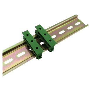 简易PCB线路板DIN导轨底座安装支架 PCB导轨支架安装固定量大价优