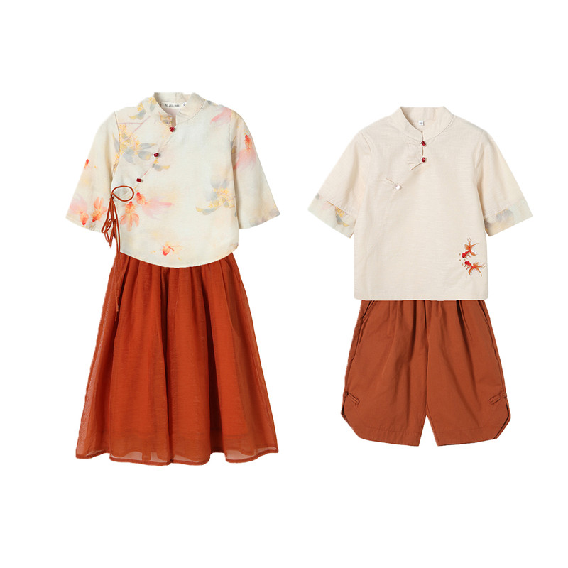 2026夏季新中式亲子汉服套装