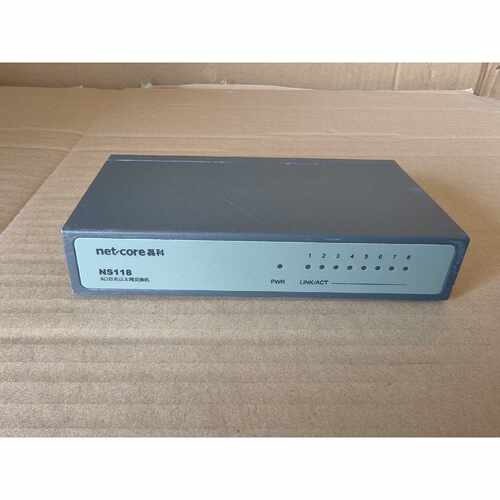 询价磊科(Netcore)NS118 8口百兆以太网铁壳交换